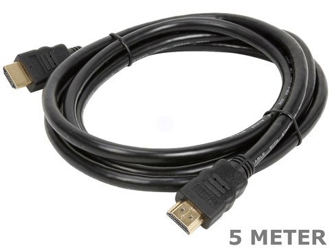5 Meter High Performance HDMI Cable Cord Lead 5M - techexpress nz