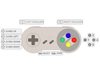 2x Super Nintendo SNES USB game controller gamepad for PC MAC Pi RetroPie (2PCS) - techexpress nz