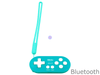 8BitDo Zero 2 Turquoise Bluetooth Wireless Controller for Switch PC Mac Android - techexpress nz