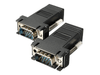 VGA Monitor display over RJ45 LAN network patch cable adapter KIT - techexpress nz