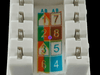 White Cat6 Certified Keystone RJ45 Jack - techexpress nz