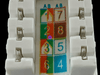 White Cat6 Certified Keystone RJ45 Jack - techexpress nz