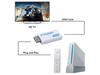 Nintendo Wii AV Video to HDMI adapter converter 720p Full HD 1080p upscaling - techexpress nz