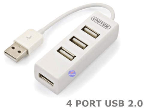 USB HUB 4 Port 480Mbps USB 2.0 - techexpress nz