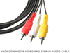Xbox Original Classic AV Audio Video RCA TV Television Cable Cord Lead - techexpress nz