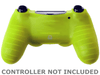 Yellow Anti-Slip Silicone Rubber PS4 Controller Protective Sleeve Grip Cover - techexpress nz