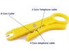 Cat5 Cat5e Cat6 UTP STP Cable Jacket Stripper and 110 Insertion Termination Tool - techexpress nz