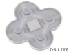 3 Piece Replacement Nintendo DS Lite Conductive Silicone Rubber Button Pad Kit - techexpress nz