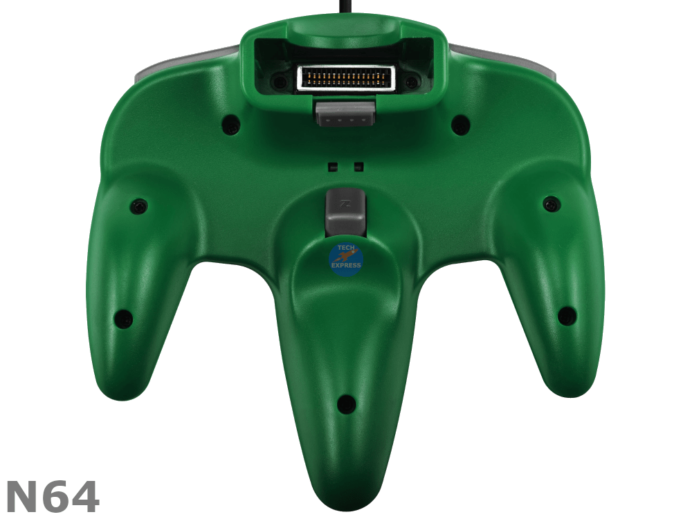 Nintendo 64 green controller hotsell