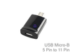 Micro USB 11 pin plug to 5 pin socket adapter for Samsung MHL HDMI converter - techexpress nz