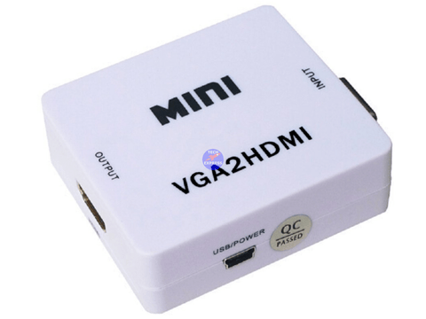 VGA Audio & Video to HDMI Adapter Converter - techexpress nz
