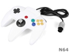 White game controller gamepad joystick for Nintendo 64 N64 - techexpress nz