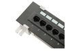 12 Port RJ45 Cat 5e Cat5 Wall Mount Data Network LAN Patch Panel - techexpress nz