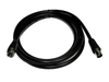 2 Meter UHF Screw F Type Male Plug to Male PAL RF Cable Cord 2M Television Lead - techexpress nz