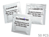 50 PC Carton of Isopropyl Alcohol Saturated Clean Wipes 99% IPA Cleanwipes - techexpress nz