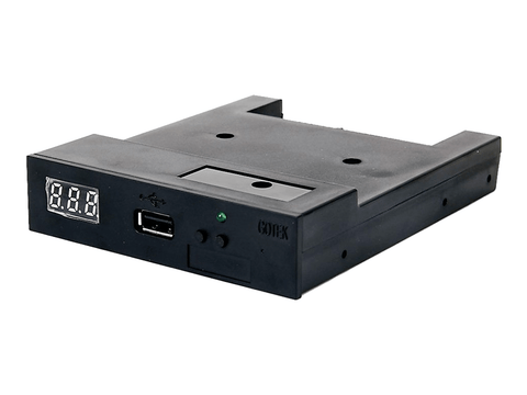 Black Gotek USB 1000x Virtual 1.44MB 3.5" Floppy Disk Drive emulator - techexpress nz