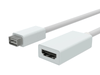 Mini DVI to HDMI video adapter converter cable cord lead - techexpress nz