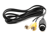 Sega Mega Drive 1 Megadrive 1 Master System 1 AV Audio Video cable cord lead - techexpress nz