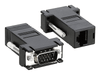 VGA Monitor display over RJ45 LAN network patch cable adapter KIT - techexpress nz