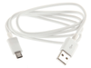 White Micro USB phone charging charger data sync cable cord lead for SAMSUNG - techexpress nz