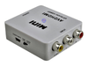 Composite RCA AV to HDMI Audio Video 1080P Upscaler adapter converter - techexpress nz