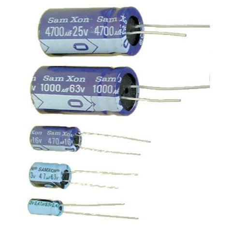 1uF 450VDC Electrolytic RB Capacitor - techexpress nz