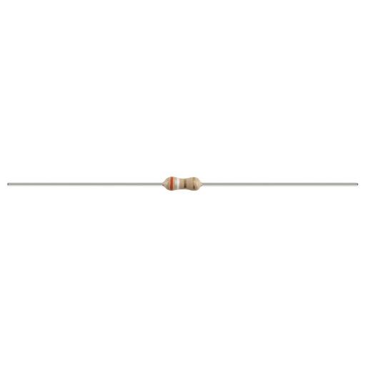 100 Ohm 1 Watt Carbon Film Resistors - Pack of 2 - techexpress nz