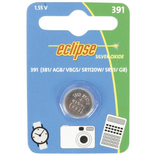 S1121S Silver Oxide 1.5V Watch/Game/Camera Battery (391/381/AG8/V8GS/SR55/G8/SR1120W/SG-8) - techexpress nz