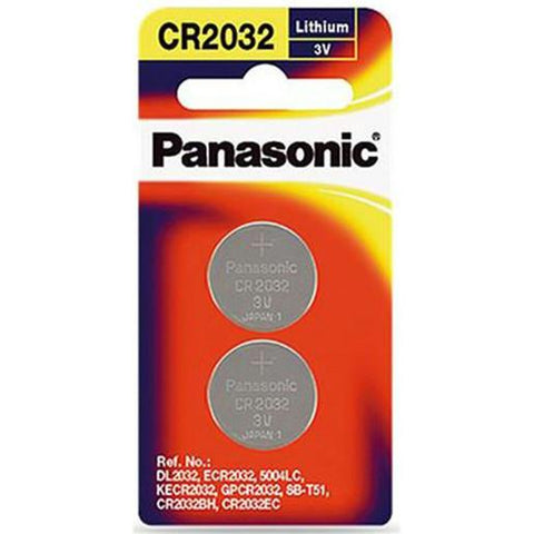 Panasonic CR2032 Lithium Batteries, Pack of 2 - techexpress nz