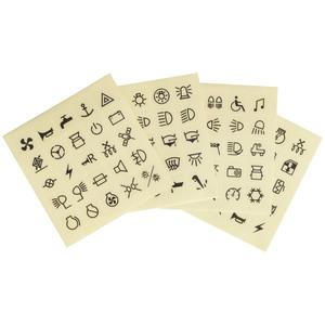 SPDT Dual Illuminated Rocker Switch with Labels and Interchangeable Covers - White - techexpress nz
