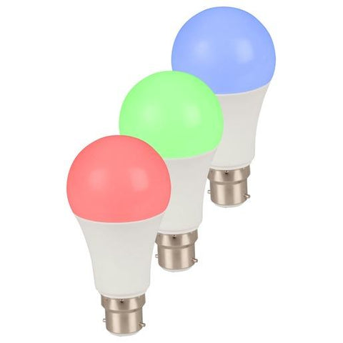 Smart Wi-Fi LED Bulb with Colour Change with Bayonet Light Fitting Pack of 3 - techexpress nz