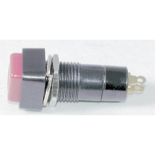 Pushbutton PUSH-ON MOMENTARY SPST RED ACTUATOR - techexpress nz