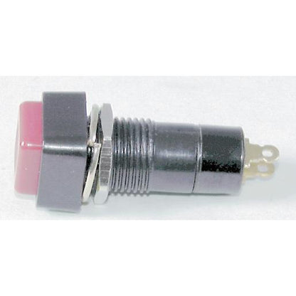Pushbutton PUSH-ON MOMENTARY SPST RED ACTUATOR - techexpress nz