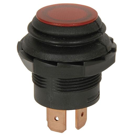 Red Momentary IP65 Pushbutton Switch - techexpress nz
