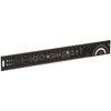 Engineers Ruler - 25cm with Scale - techexpress nz