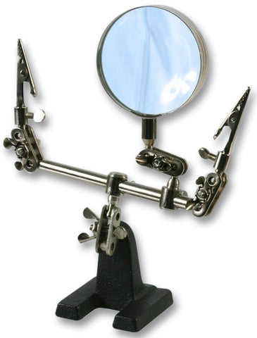 PCB & Wire Clamp Tool with Magnifier - techexpress nz