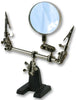 PCB & Wire Clamp Tool with Magnifier - techexpress nz