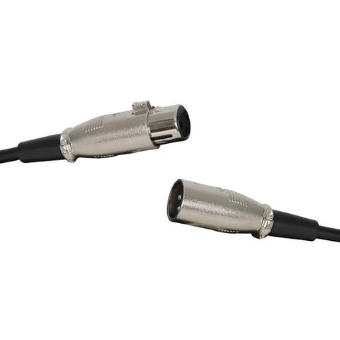 3 Pin XLR Type Plug to 3 Pin XLR Type Socket - 6m - techexpress nz