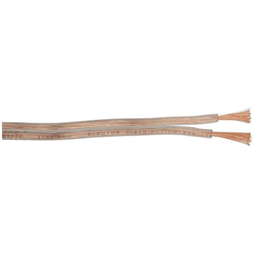 Speaker Wire Cable Extra Heavy Duty Figure 8 - Sold per meter - techexpress nz