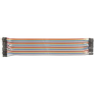150mm Plug to Socket Jumper Leads - 40 Pieces - techexpress nz
