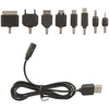 Universal USB Phone Cable with 8 Plugs - techexpress nz