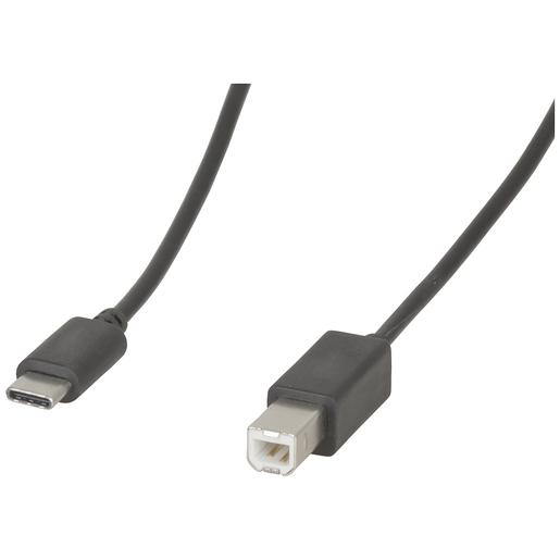 USB Type C to USB 2.0 B Cable 1.8m - techexpress nz