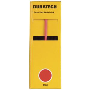 2:1 1.5mm Heatshrink Tubing 5m Red - techexpress nz