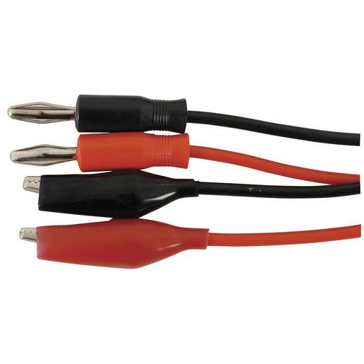 Test Cables - Banana plugs to Clips - techexpress nz