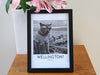 Wellington? Why Not! Cool Cat Framed Art Print