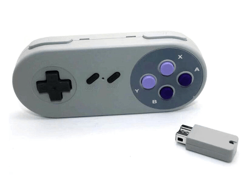 Wireless Game Controller for Super Nintendo SNES Mini Classic 2017 - techexpress nz