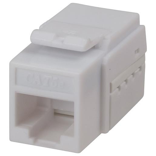 RJ45 Socket Cat5E Keystone Jack - White - techexpress nz