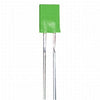 Green 5x2mm LED 15mcd Rectangular Diffused - techexpress nz