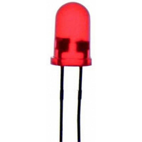 Red 5mm LED Flashing 50mcd Round Diffused - techexpress nz
