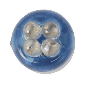 T10 Wedge Replacement LED QUAD Globe (Red) - techexpress nz